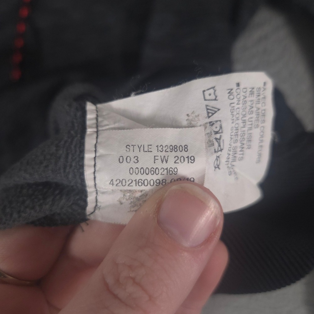 LOT OF 2 Under Armour Hoodie Men Large Navy Gray Hustler Fleece Quarter Zip Logo - Picture 12 of 14